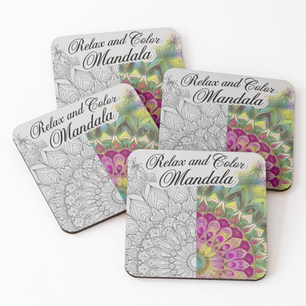 Item preview, Relax and Color your Mandala designed and sold by OnixDesign.