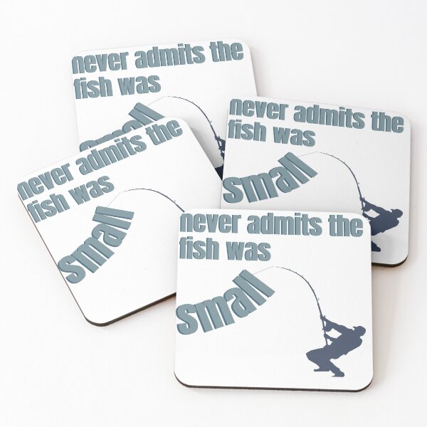 Item preview, A Fisherman Never Admits It Was Small designed and sold by SVALANART.
