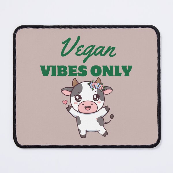 Item preview, Vegan Vibes Only Cow designed and sold by StilePazzia.
