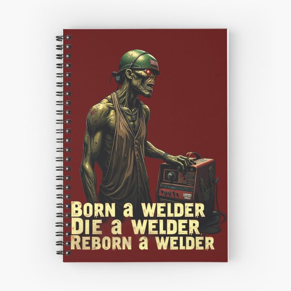 Item preview, Born A Welder, Die A Welder, Reborn A Welder designed and sold by IronInkClothing.