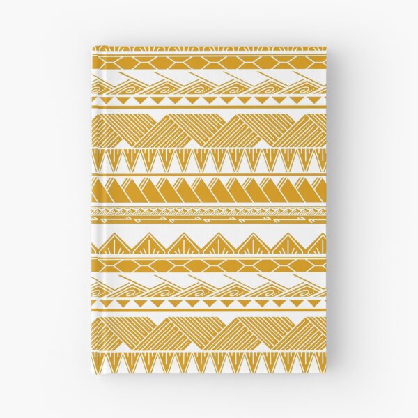 Item preview, White and Mustard Tribal Pattern designed and sold by Steeb757.