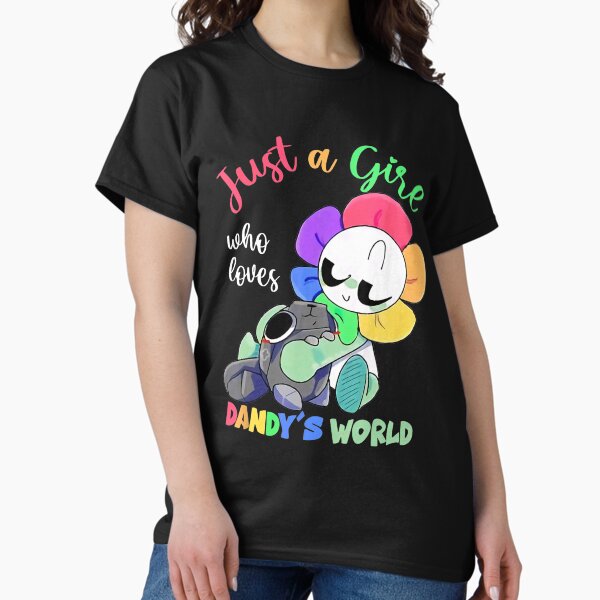 Item preview, Just A Girl Who Love Dandy's World For Girl, For Boy, Gift For Cartoon Lovers designed and sold by kaviyaoglv.