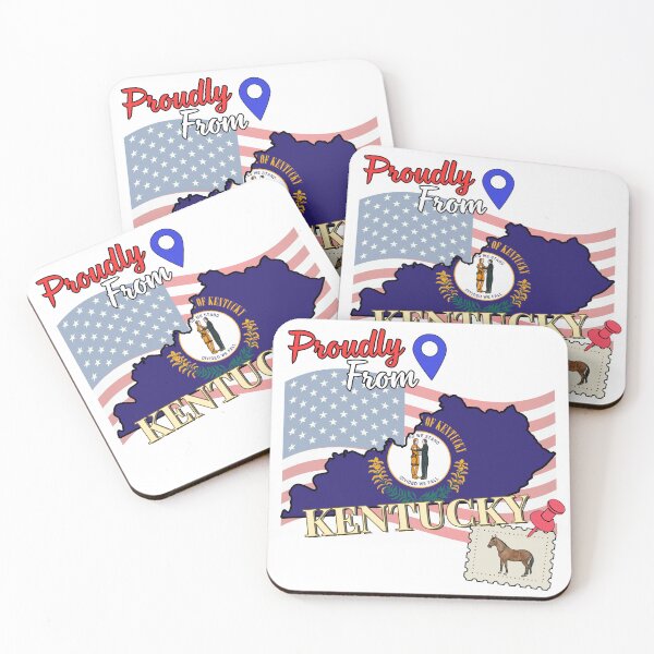 Item preview, Proudly from Kentucky - USA state design designed and sold by PHRASEandSTYLE.