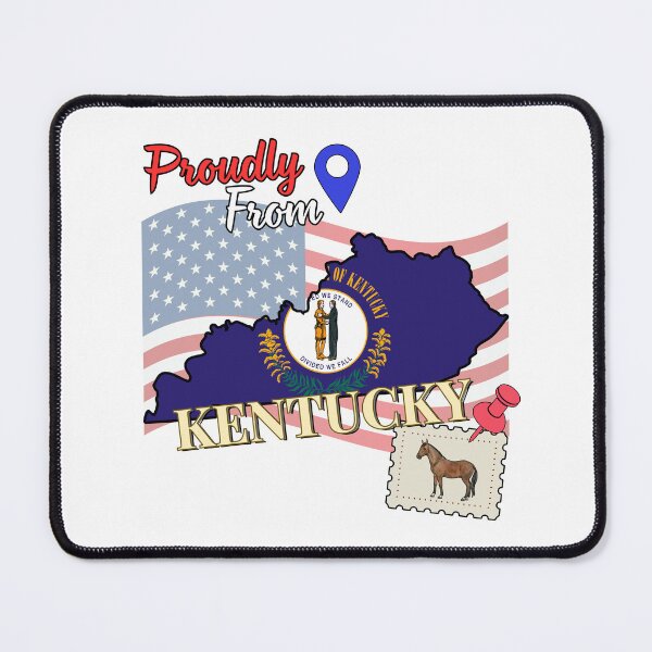 Item preview, Proudly from Kentucky - USA state design designed and sold by PHRASEandSTYLE.