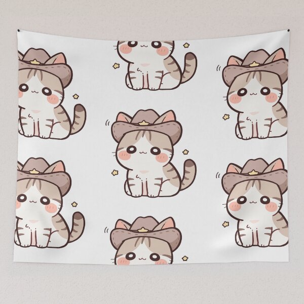 Item preview, Meowdy partner designed and sold by MendaciousMina.