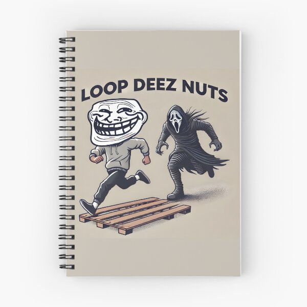 Item preview, Loop Deez Nuts designed and sold by HoneyNutCrisis.