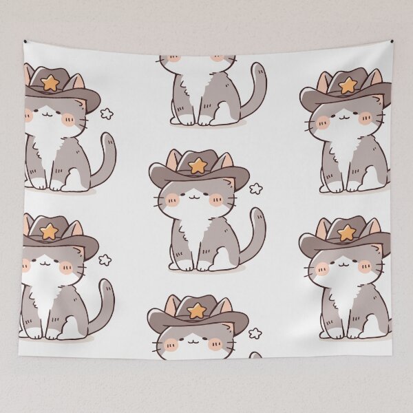 Item preview, Meowdy partner designed and sold by MendaciousMina.