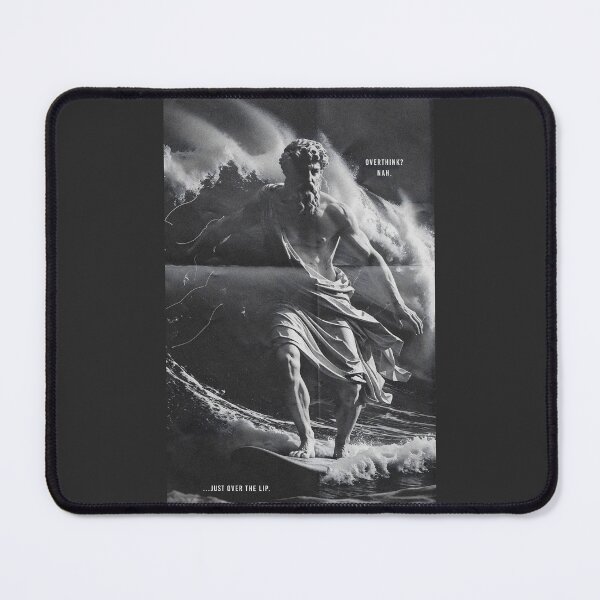 Item preview, Socrates Shreds - Surf T-shirt | Surf Art | Vintage surf clothing designed and sold by Printicato.