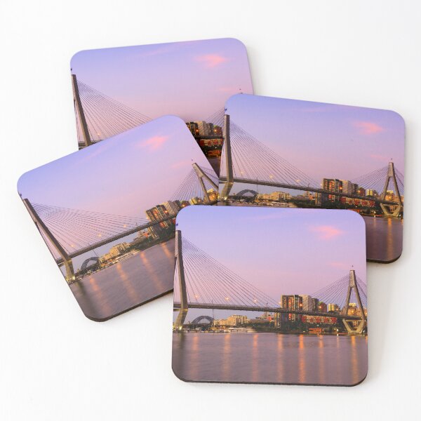 Item preview, Sydney's Anzac Bridge at Sunset designed and sold by Aure50.