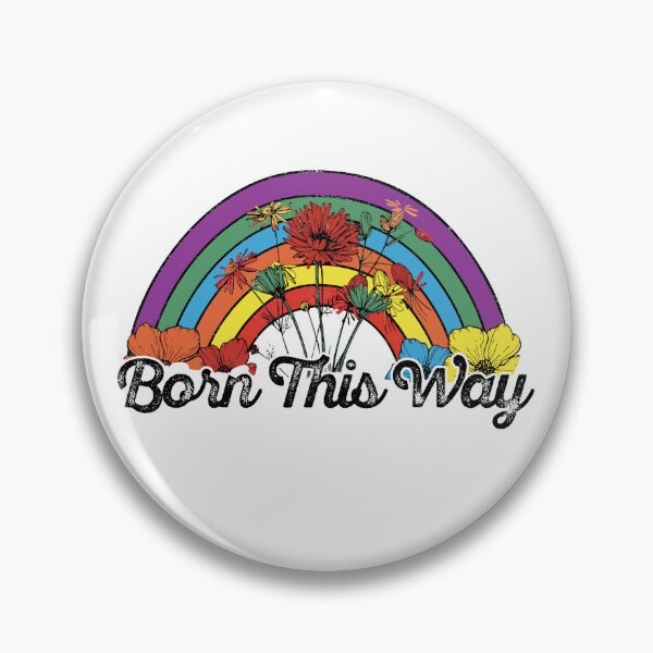 Item preview, Born this Way, LGBT, LGBT pride, designed and sold by LissethsWorld.