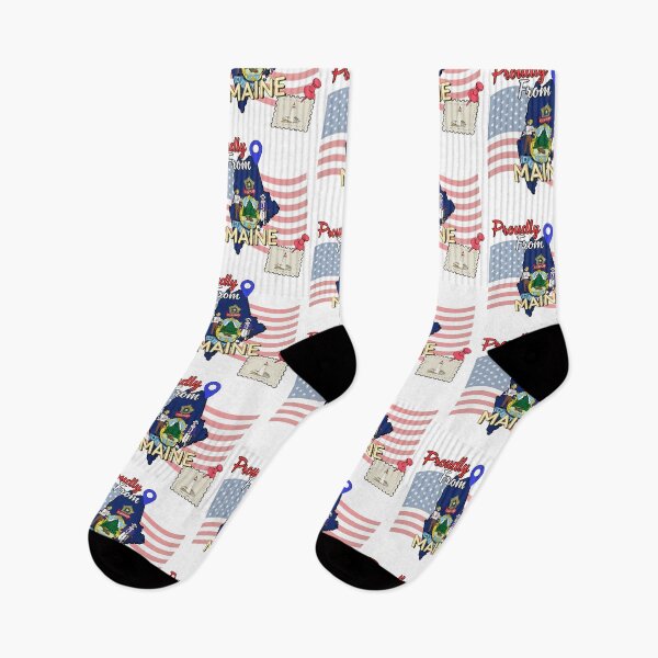 Item preview, Proudly from Maine - USA state design designed and sold by PHRASEandSTYLE.