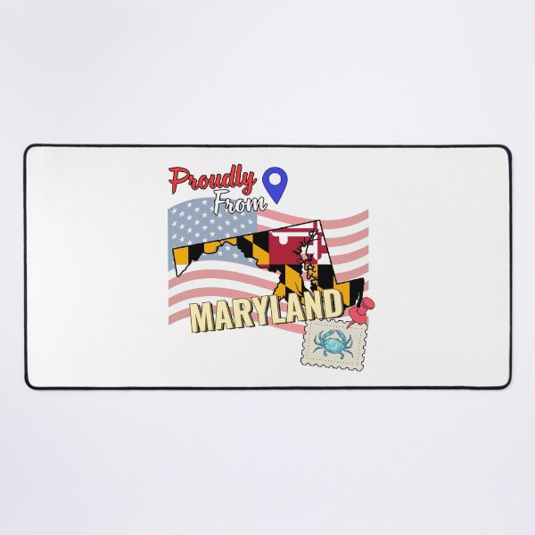 Item preview, Proudly from Maryland - USA state design designed and sold by PHRASEandSTYLE.