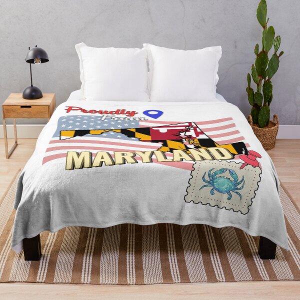 Item preview, Proudly from Maryland - USA state design designed and sold by PHRASEandSTYLE.