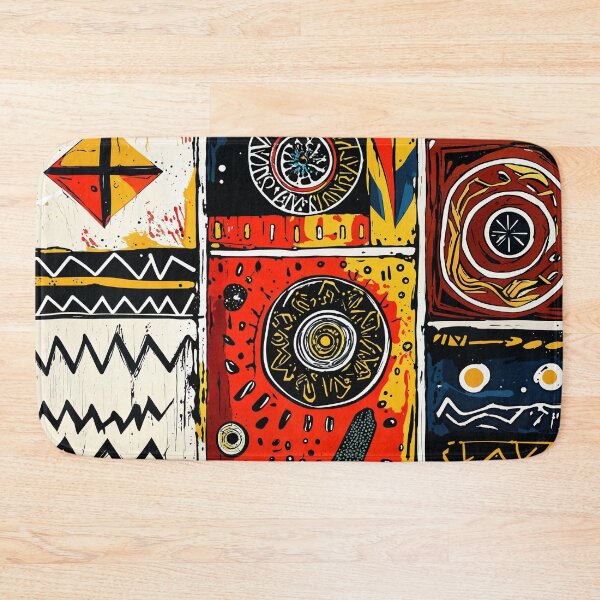 Item preview, Tribal Rhythm | Unleashed Vibrations of Color | Mystic Patterns designed and sold by Shopstract.