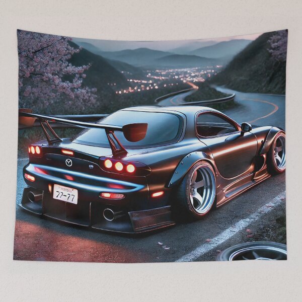 Item preview, Mazda RX-7 – The Rotary-Powered JDM Icon  designed and sold by BOOSTEDMERCH.