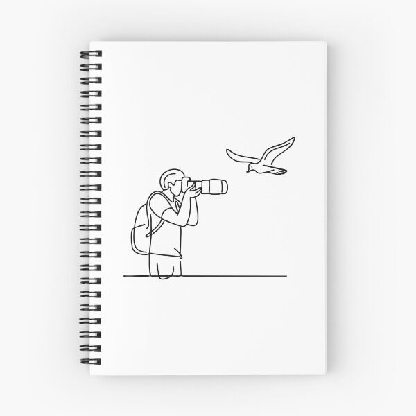 Item preview, A photographer uses a telephoto lens capturing a bird in flight from afar designed and sold by rasagamastore.