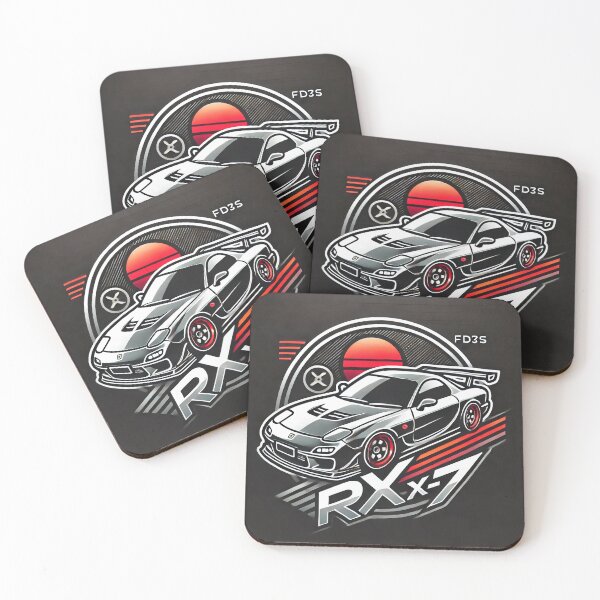 Item preview, Mazda RX-7 – The Rotary-Powered JDM Icon  designed and sold by BOOSTEDMERCH.