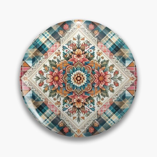 Item preview, Floral Plaid designed and sold by Tenpaces.