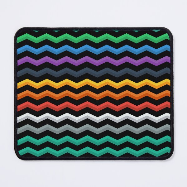 Item preview, Angular Waves: A Colorful Collision designed and sold by Rethrowback.
