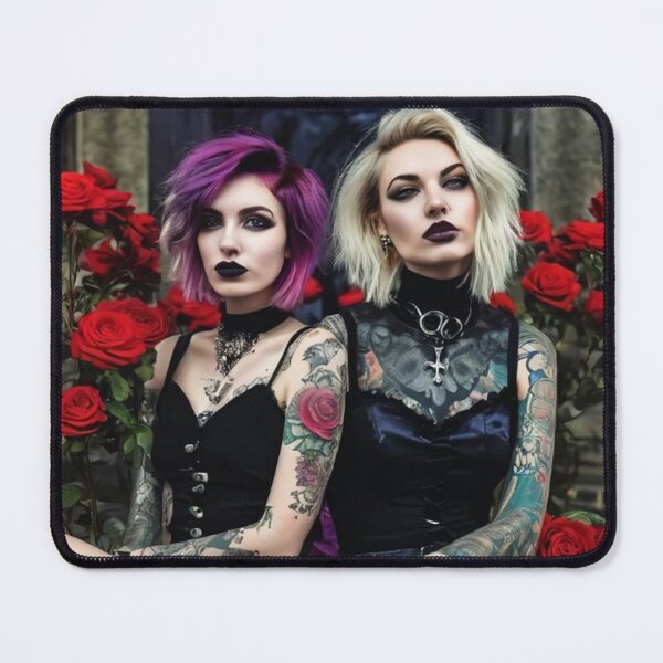 Item preview, Dark Goth Girls designed and sold by TheDarkWardrobe.