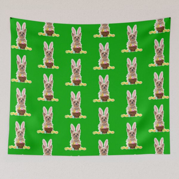 Item preview, Yorkie Easter Yorkshire Terrier Easter Basket designed and sold by EstelleStar.