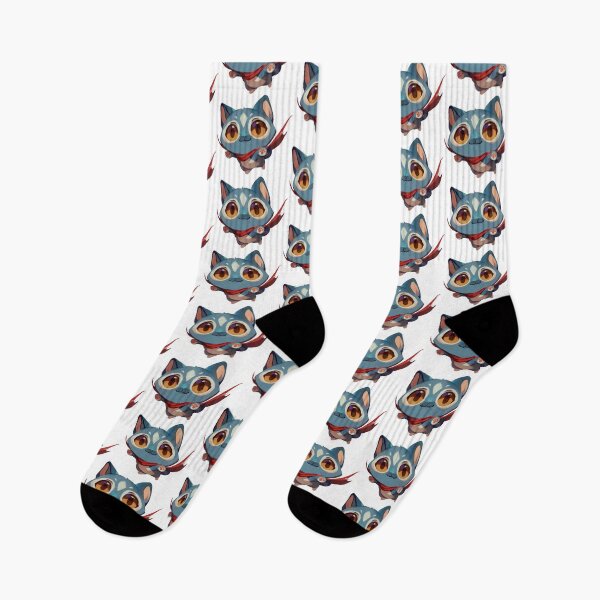 Item preview, Superhero Cat – Cute Flying Kitten with Red Cape designed and sold by GeminiDaydreamer.