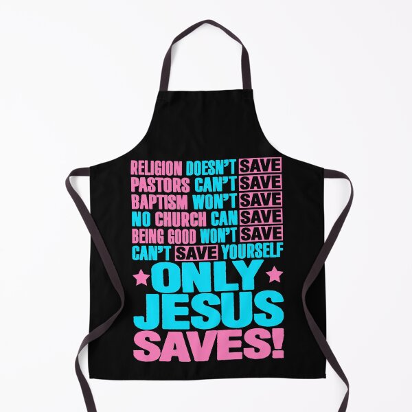 Item preview, Only Jesus Saves designed and sold by plushism.