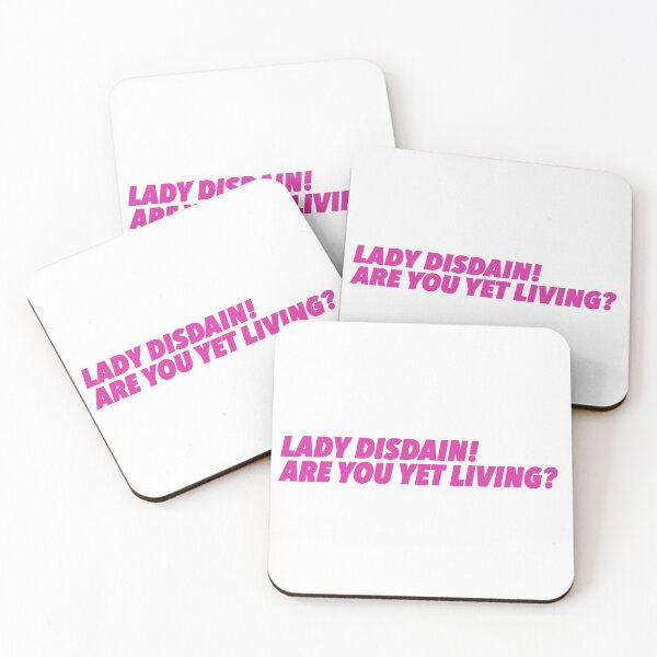 Item preview, Much Ado About Nothing Lady Disdain are you yet living? designed and sold by baranskini.