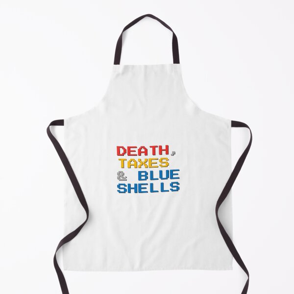 Item preview, Death, taxes & Blue Shells designed and sold by Rethrowback.
