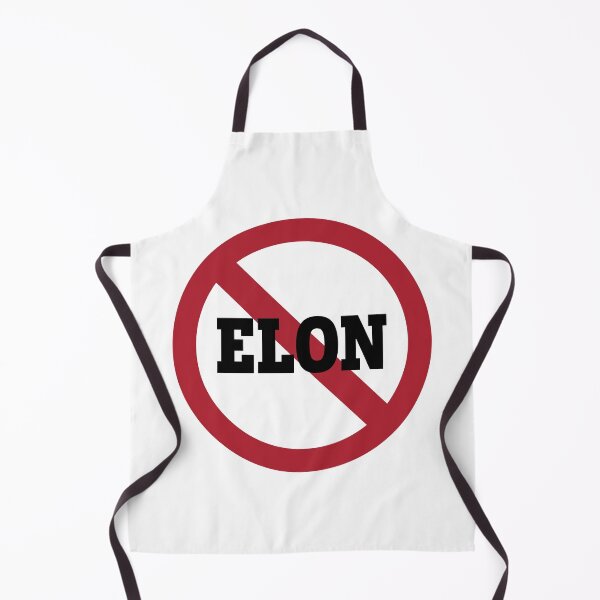 Item preview, No ELON Round Anti-Elon Musk Bumper Sticker Decal For Tesla Owners! designed and sold by OpsDesing.