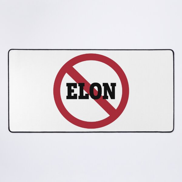 Item preview, No ELON Round Anti-Elon Musk Bumper Sticker Decal For Tesla Owners! designed and sold by OpsDesing.