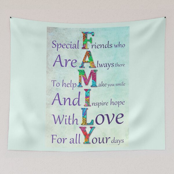 Item preview, Family We Choose Friendship Art designed and sold by Sharon Cummings Art.