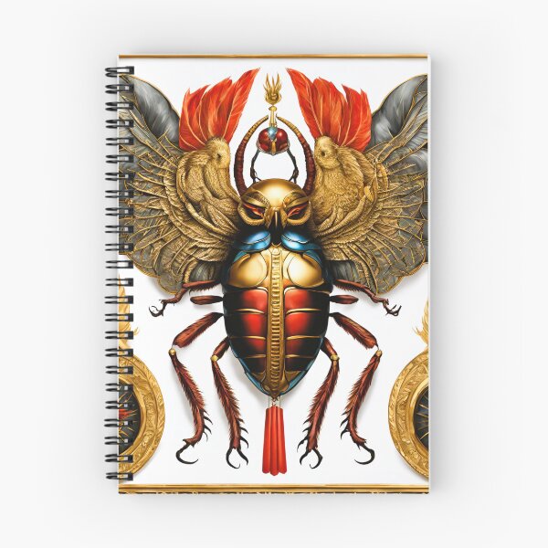 Item preview, Golden Scarab – Egyptian Metamorphosis from spooky to royal designed and sold by Atarac.