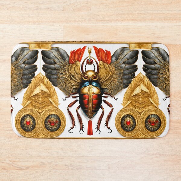 Item preview, Golden Scarab – Egyptian Metamorphosis from spooky to royal designed and sold by Atarac.