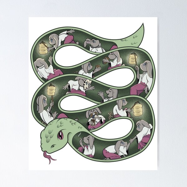 Item preview, Snake Party designed and sold by MoxMoon.