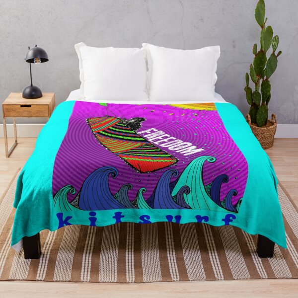 Item preview, Kitesurfing, extreme sports at sea in full color. Freedom designed and sold by YaninaArcoiris.
