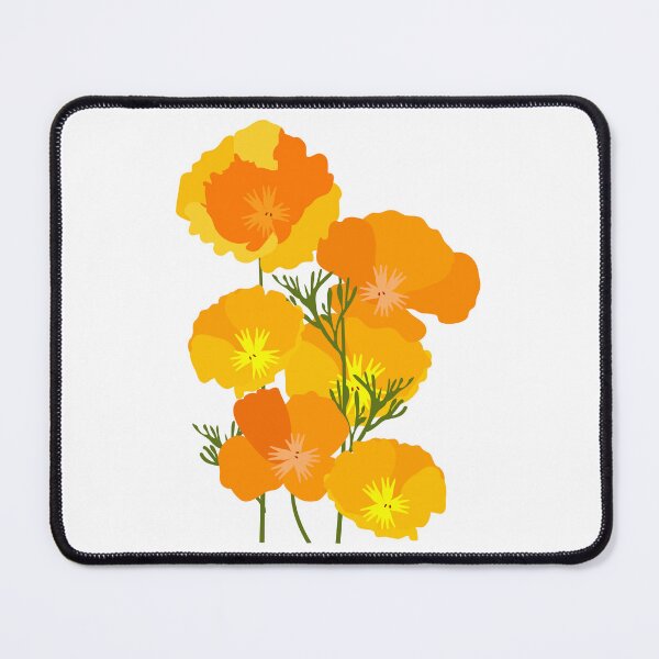 Item preview, California Poppies clip art designed and sold by MagnoliaLake.