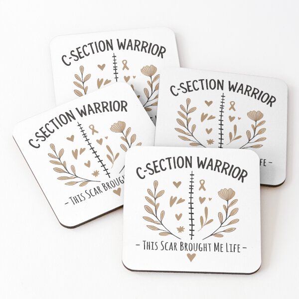 Item preview, C-Section Warrior – Proud of My Scar designed and sold by HandicraftArt.