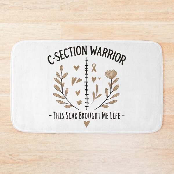 Item preview, C-Section Warrior – Proud of My Scar designed and sold by HandicraftArt.