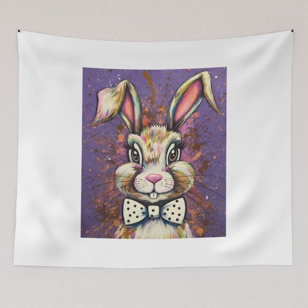 Item preview, Polka Dot Bow Bunny Shirt Spring Rabbit Coquette Bunny designed and sold by SlocifieShop.