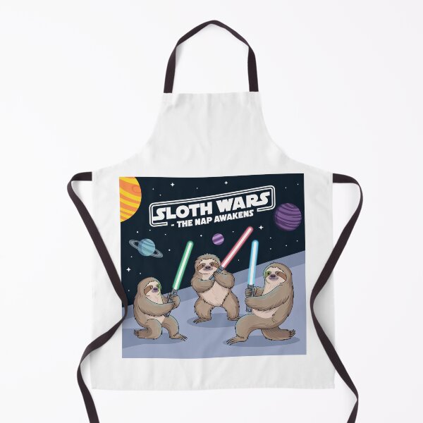 Item preview, Sloth Wars The Nap Awakens Funny Space Parody designed and sold by Trend Pixel Co..