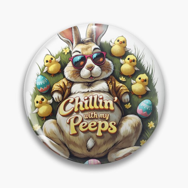 Item preview, Chillin' With My Peeps designed and sold by 80ssinto90s.