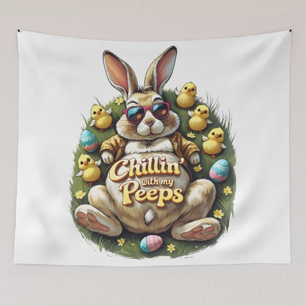 Item preview, Chillin' With My Peeps designed and sold by 80ssinto90s.