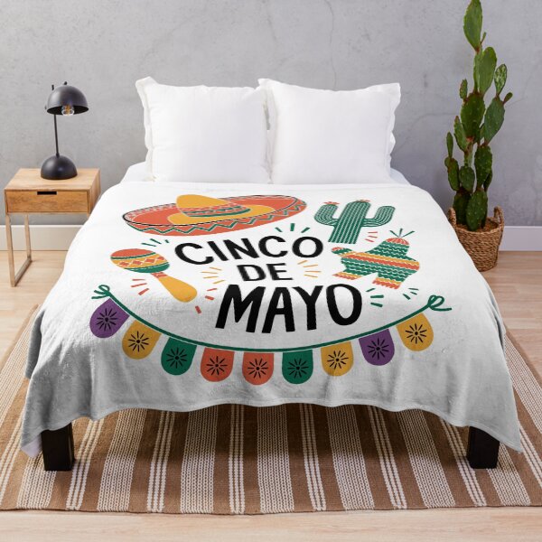 Item preview, Cinco de Mayo Party for Mexican Fiesta Sombrero And Maracas Celebration designed and sold by Stick-Artistry.