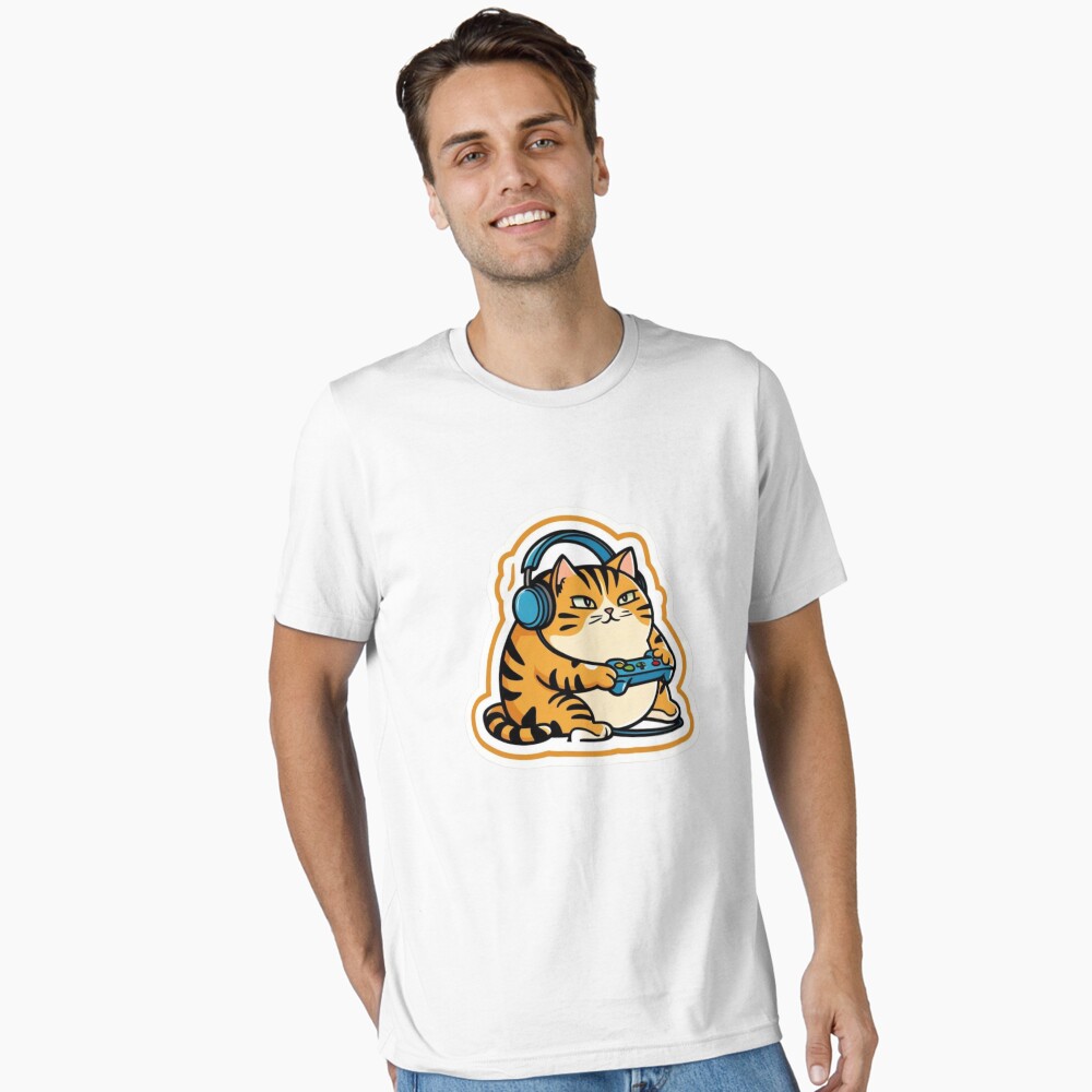 Vista previa del artículo con la obra «Camiseta esencial», diseñado y vendido por YtheHost.