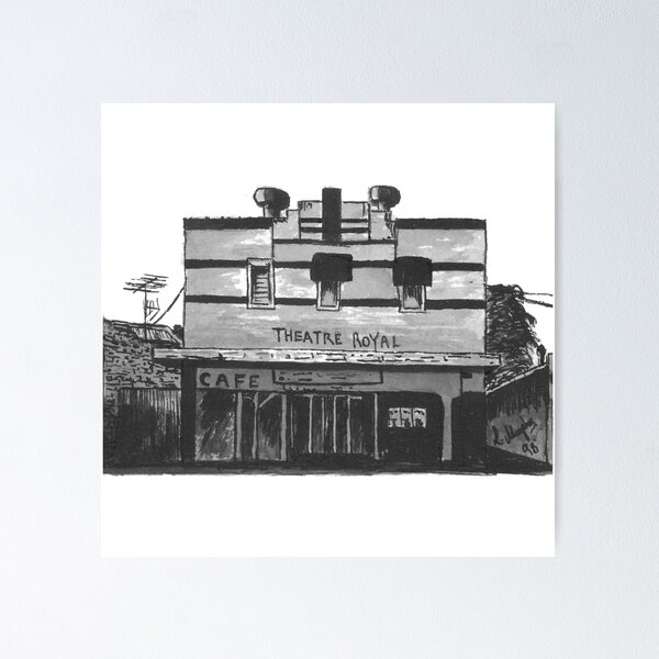 Item preview, Castlemaine Theatre Royal designed and sold by Lisa-Murphy-Art.