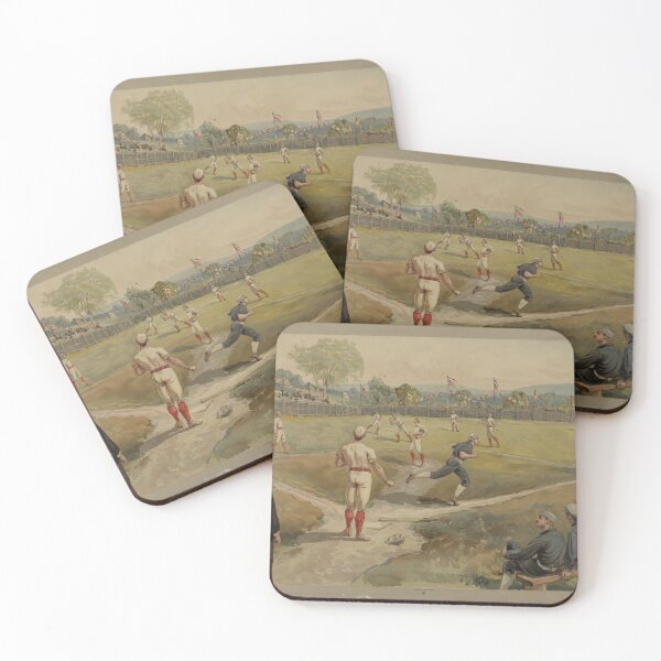 Item preview, Early Baseball Scene designed and sold by Stardust✨️Art.
