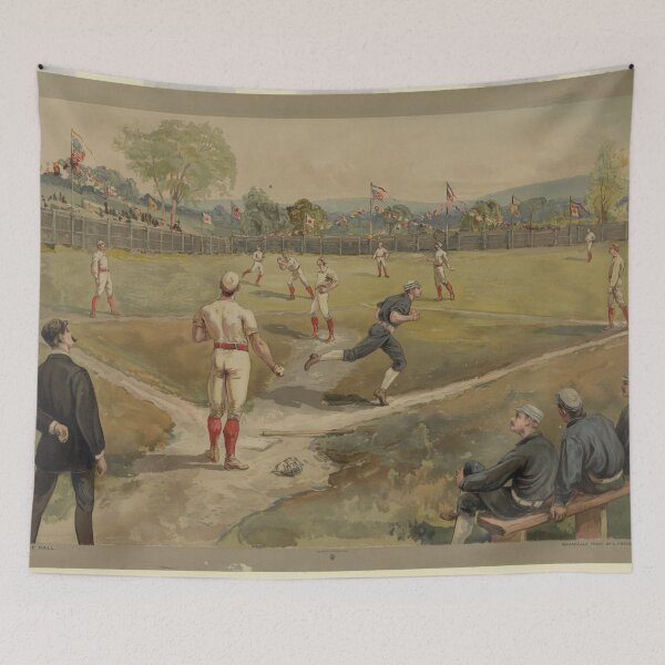 Item preview, Early Baseball Scene designed and sold by Stardust✨️Art.