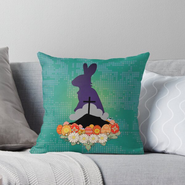 Item preview, Hippity Hop Easter – Retro Bunny Resurrection Art designed and sold by Enuera.