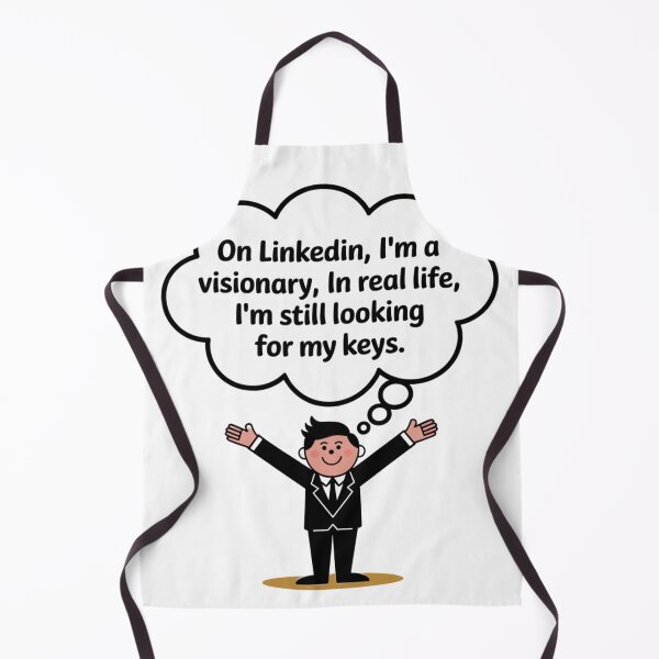 Item preview, The Difference Between LinkedIn And Reality! designed and sold by Ink And Inspire.